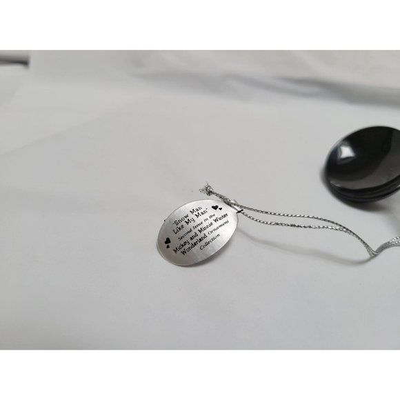 Mickey Mouse 2007 Snow Globe Ornament SNOW MAN LIKE MY MAN Bradford #A0910 COA - Picture 6 of 10